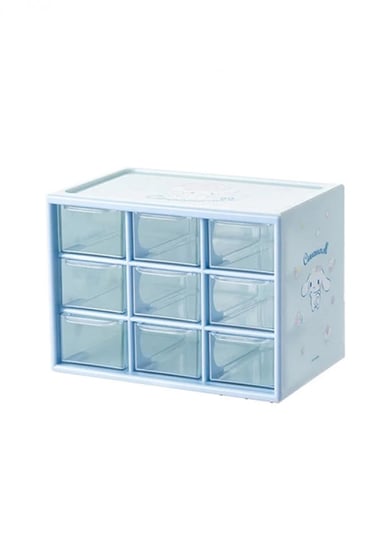 خزانة تخزين ذات 9 أدراج من سلسلة شخصيات سانريو - 17.1x11.1x12.4cm