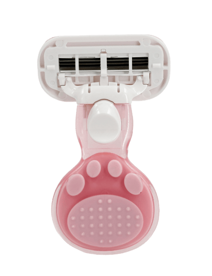 موس حلاقة نسائي بأربع شفرات مع حافظة