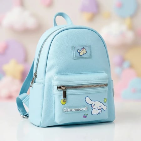 حقيبة ظهر سينامورول من مجموعة سانريو - أزرق