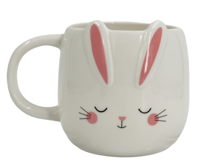 كوب سيراميك بسعة 510 مل من سلسلة الربيع - أرنب