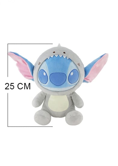 دمية محشوة  بشخصية ستيتش بلباس تنكري من سلسلة أزياء حيوانات ديزني - 25 سم