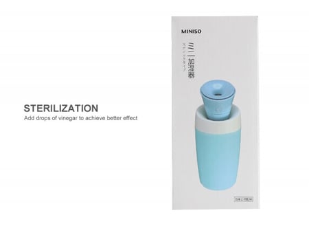 جهاز ترطيب الجو يعمل عن طريق اليو اس بي باللون الأزرق