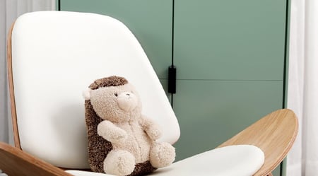 دمية القنفد الجالس 30x21 سم