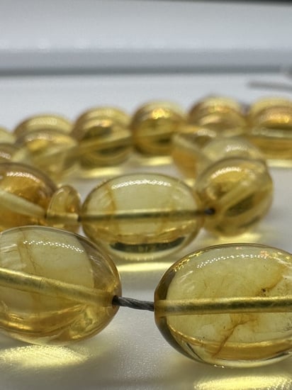 سبحة كهرمان بلطيقي حر عدد الخرز 45