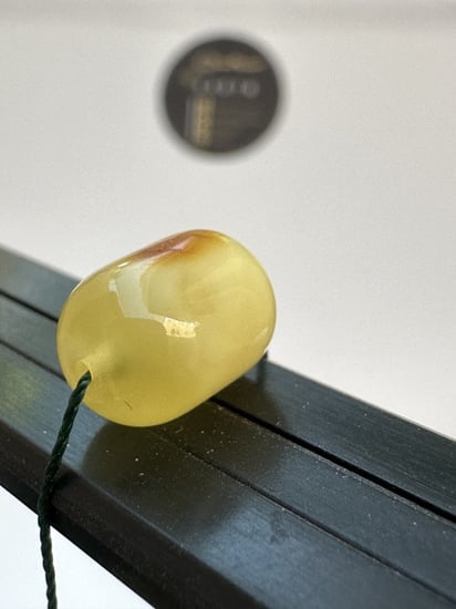 سبحة كهرمان طبيعي حر كلنقرادي عدد الخرز 48