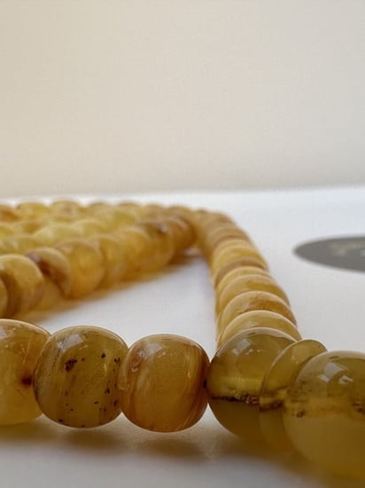 سبحة كهرمان كلنقرادي عدد الخرز 66