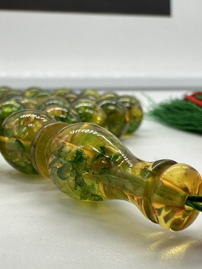 سبحة كهرمان عطش شغل عراقي