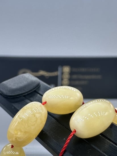 سبحة كهرمان بولندي عدد الخرز 51