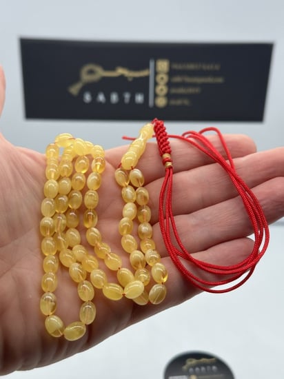 سبحة كهرمان بولندي عدد الخرز 59