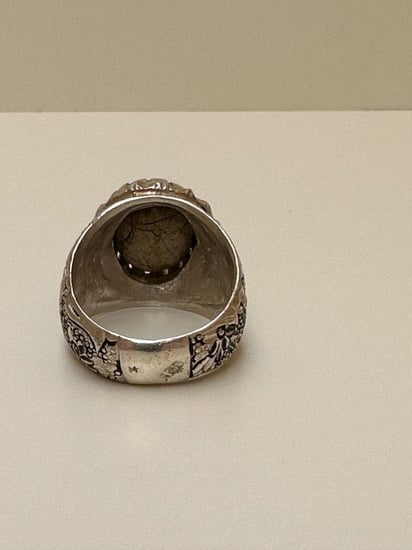 خاتم فيروز ناشابوري فضه عيار 925