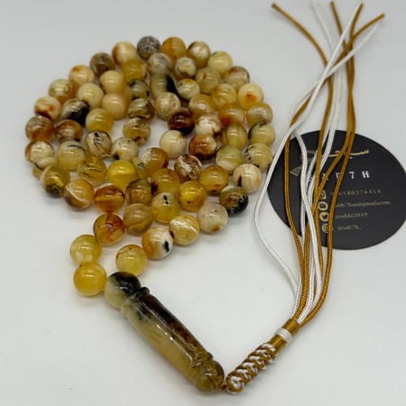 سبحة كهرمان  كلنقرادي شوائب