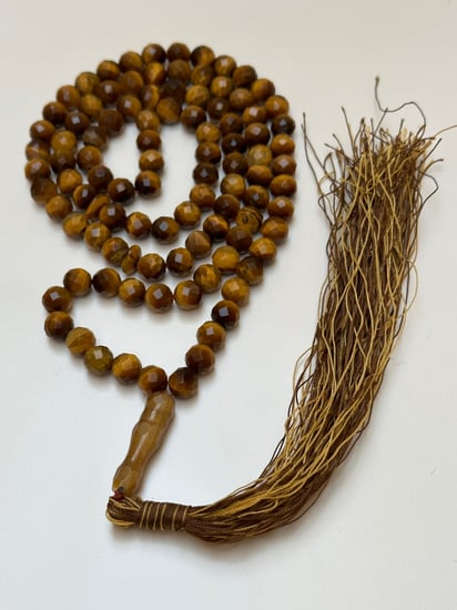 سبحة عين النمر 99 خرزه