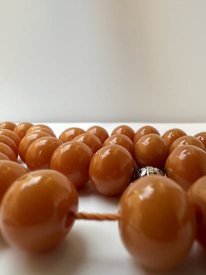 سبحة فاتوران الماني لون توفي عدد الخرز 33