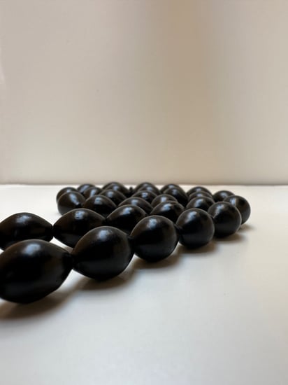 سبحة كوك قديم لون اسود عدد الخرز 33