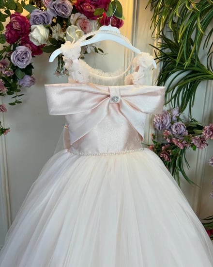 فستان أميرات منفوش ب جيبون