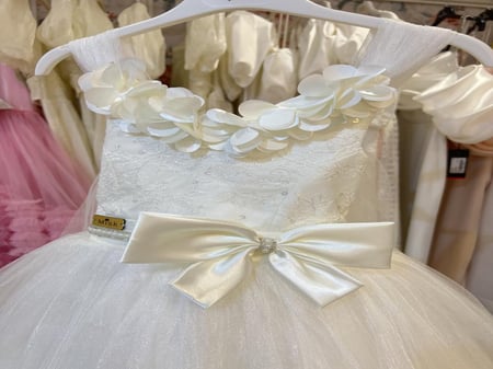 فستان  سكري بجيبون