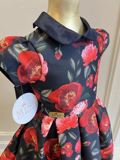 فستان روز تفتة