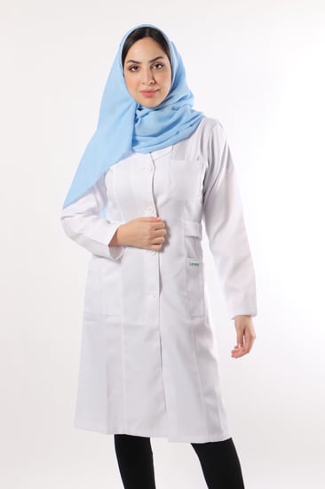 لابكوت  طبي متوسط الطول | 40 انش  306  ®LAB MED