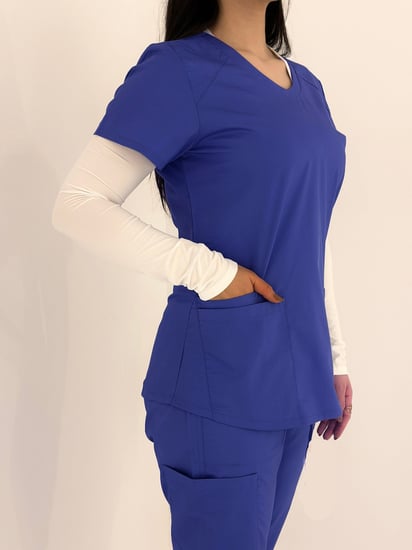 بلوزة سكراب طبي نسائي | LAB MED®>>