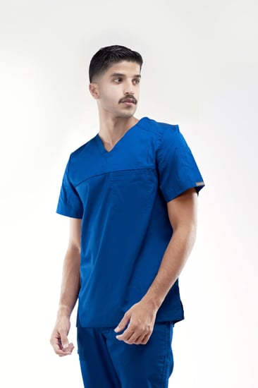 بلوزة سكراب طبي رجالي ماركة لاب ميد®