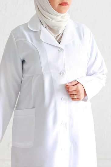 جديد لاب كوت حوامل طبي من لاب ميد 40 انش |  ®LAB MED