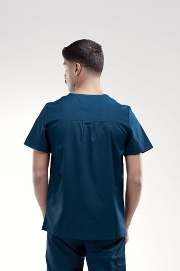 بلوزة سكراب طبي رجالي ماركة لاب ميد®..