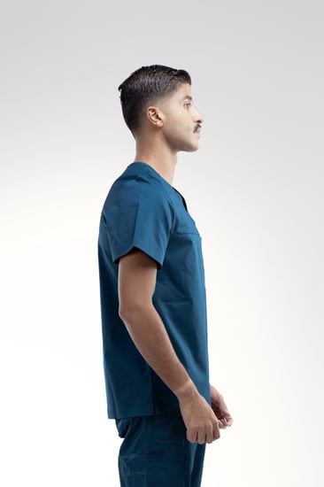 بلوزة سكراب طبي رجالي ماركة لاب ميد®..