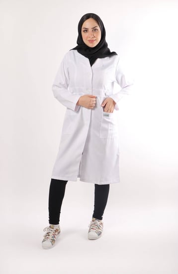 لابكوت متوسط الطول 40 انش |  307 ®LAB MED
