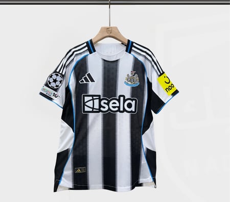 تيشيرت نيوكاسل الاساسي فئة لاعبين نسخة دوري الابطال 2025