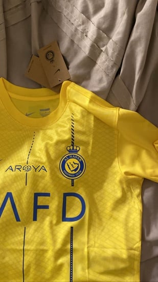 تيشيرت النصر فئة لاعبين 2023/2024