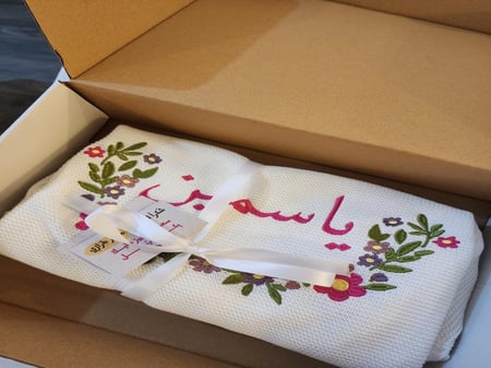 بطانية مواليد ورد
