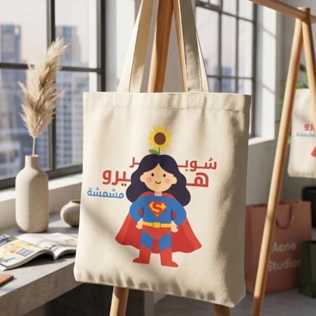 حقيبة سوبر هيرو مشمشة