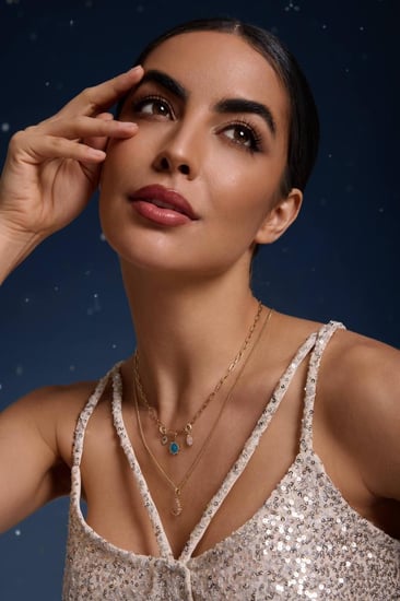 تعليقة ألماس بالزمرد