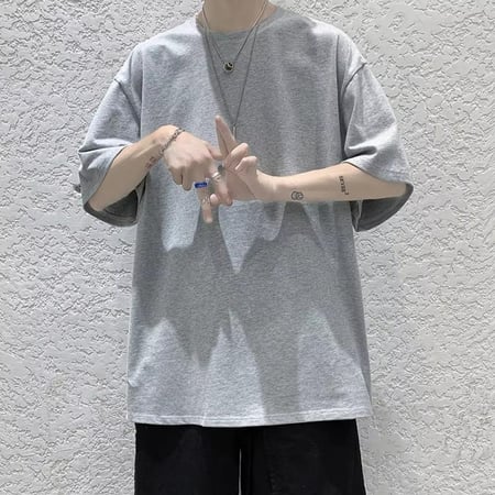 تي شيرت فضفاض للرجال