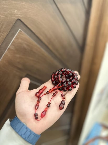 فاتوران خراطة بلاط - احمر شفاف