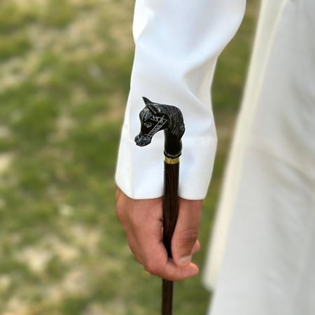 عصا عكاز خشب