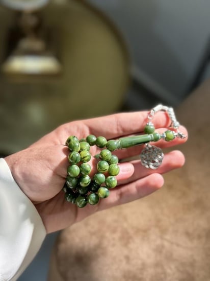 سبحه بكلايت عشبي مخلوط