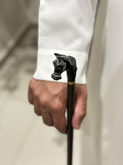 عصا عكاز خشب