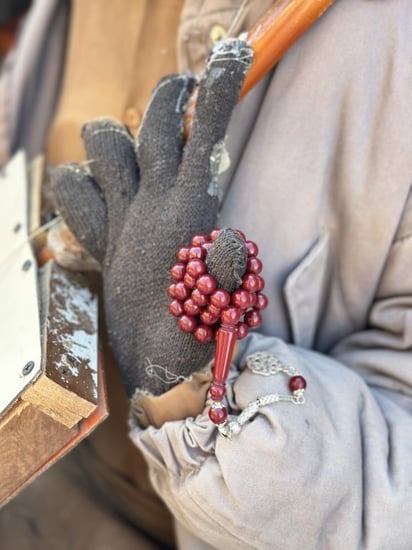 سبحة حمراء