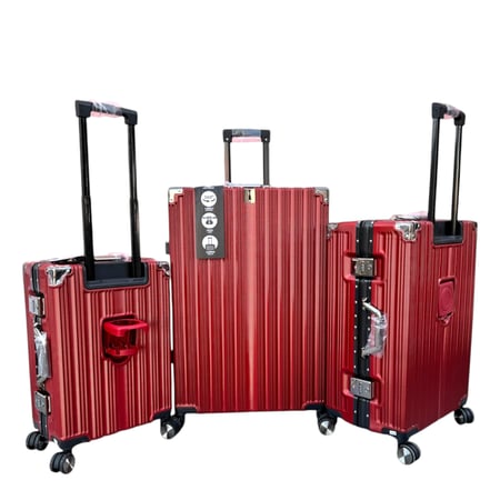 شنط سفر 3 قطع بوكس بدون سحاب | امان اكثر