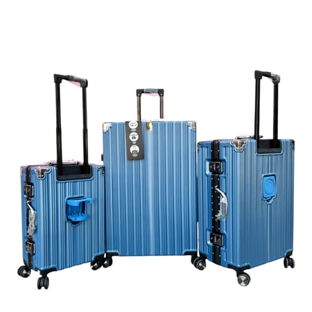 شنط سفر 3 قطع بوكس بدون سحاب | امان اكثر