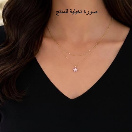 عقد ذهب وردة دورين