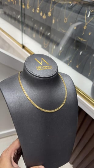 سلسال ذهب عيار 18