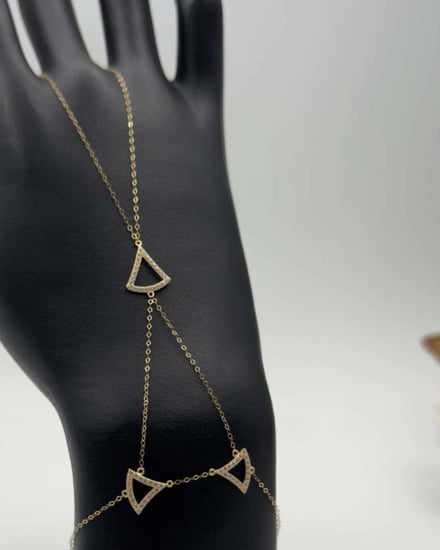 كف " ناعم " ذهب عيار  18