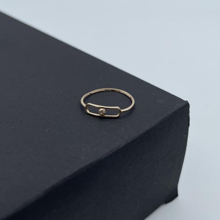 خاتم " ناعم " ذهب عيار 18