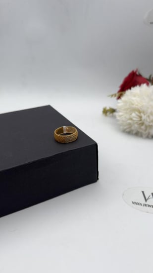 دبلة ذهب عيار 21