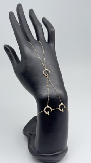 كف يد ( G ناعم ) ذهب عيار 18