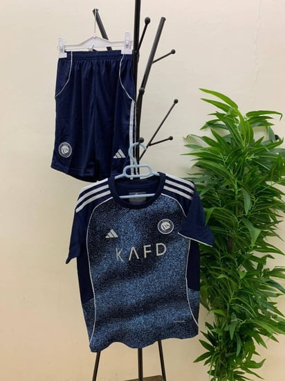 تيشيرت النصر الاحتياطي الثالث - تيشيرت النصر الكحلي - طقم النصر الثاني