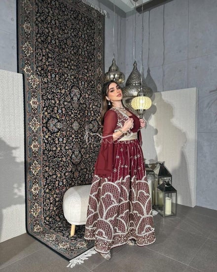 ساري هندي رمضاني للعيد فخم