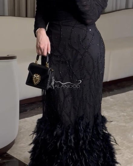 فستان مناسبات اسود